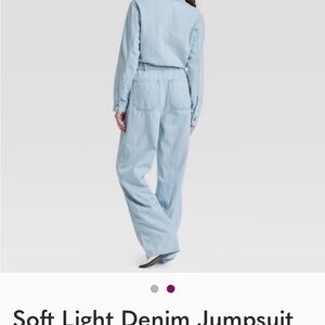 Universal Thread Light Wash Wide Leg jumpsuit